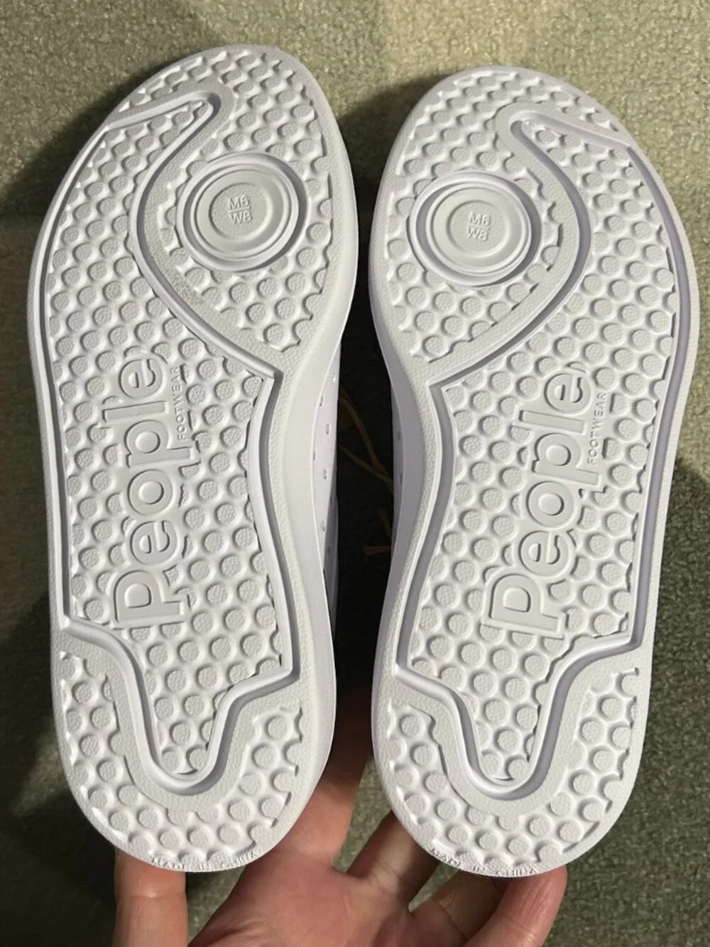 NWT People Footwear Lightweight Slip-On Perforated EVA Water Shoes M6/W8
